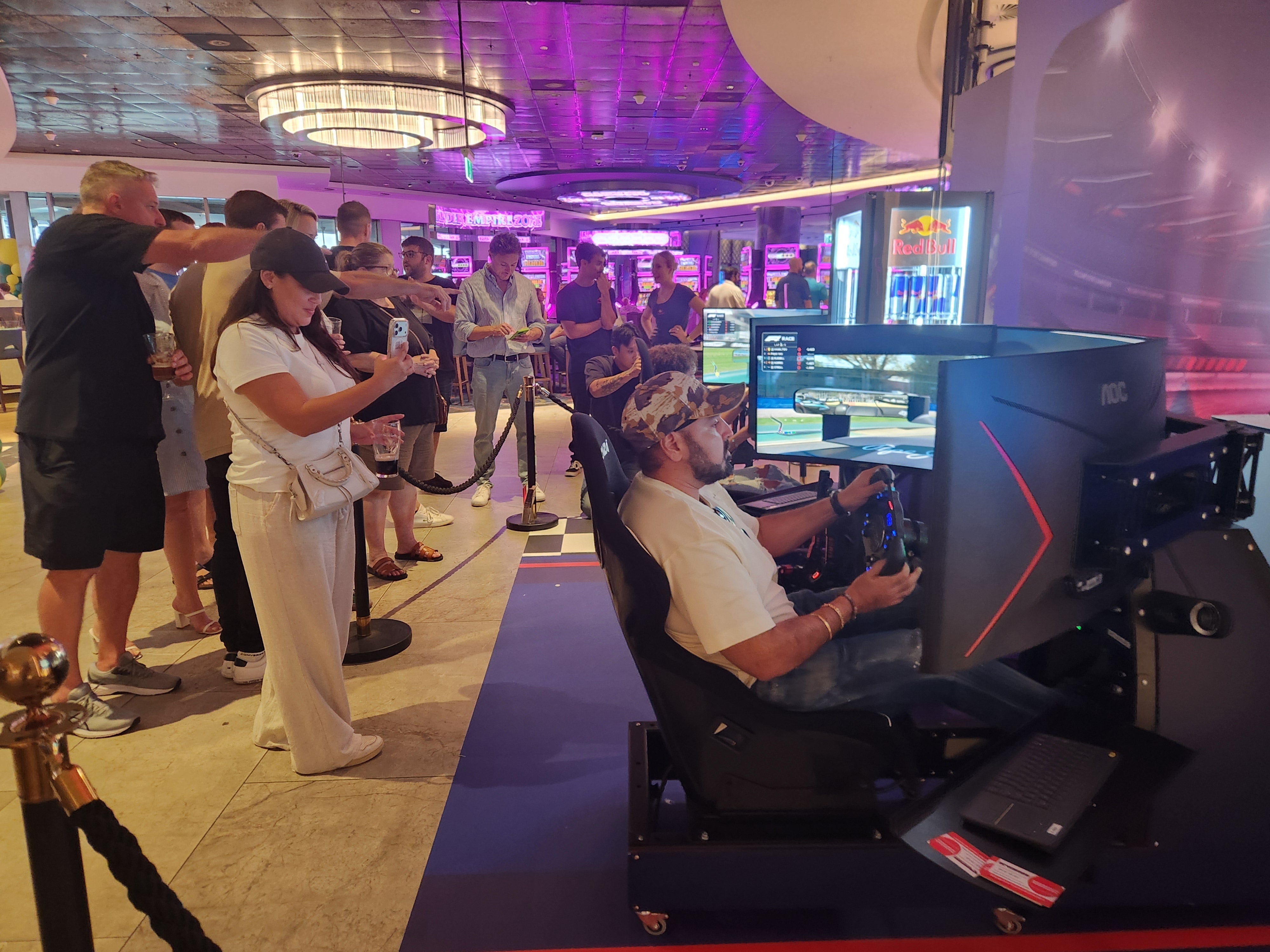 Pro Racing Simulator Hire for Events & Parties | South East QLD & Northern NSW Rampage