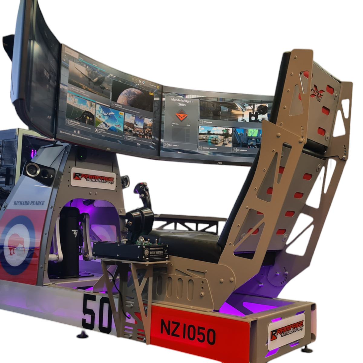 TKMRX Flight Simulator — product photo 1