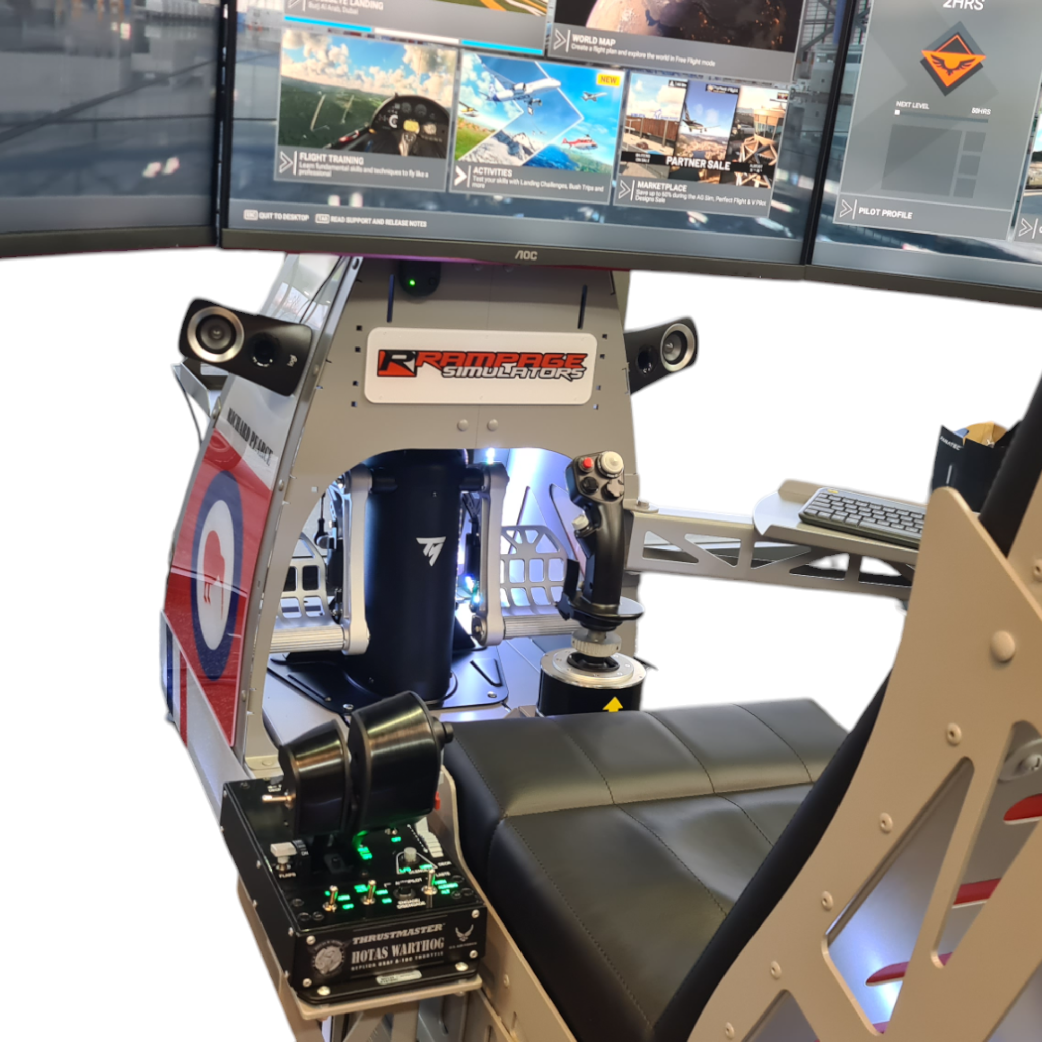 TKMRX Flight Simulator — product photo 4
