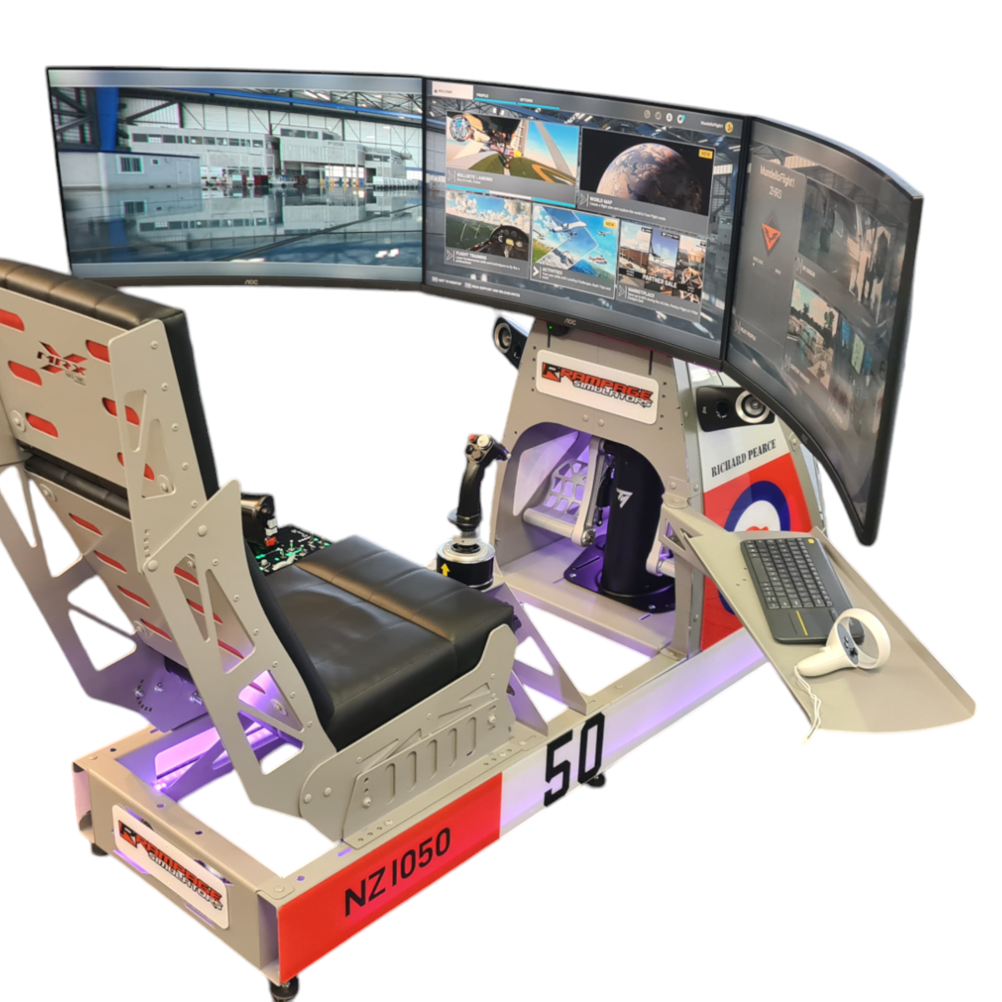 TKMRX Flight Simulator — product photo 2