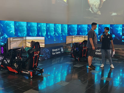 Pro Racing Simulator Hire for Events & Parties | South East QLD & Northern NSW Rampage