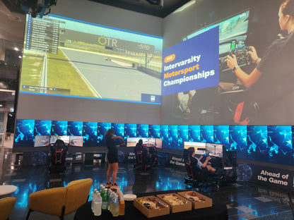 Pro Racing Simulator Hire for Events & Parties | South East QLD & Northern NSW Rampage