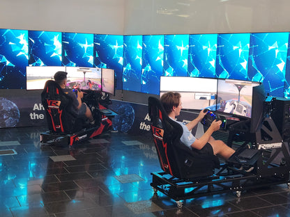 Pro Racing Simulator Hire for Events & Parties | South East QLD & Northern NSW Rampage