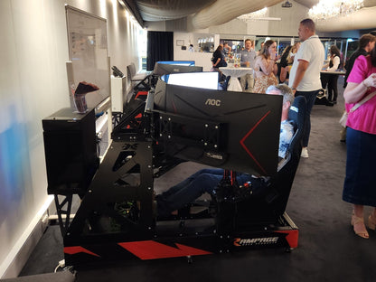 Pro Racing Simulator Hire for Events & Parties | South East QLD & Northern NSW Rampage