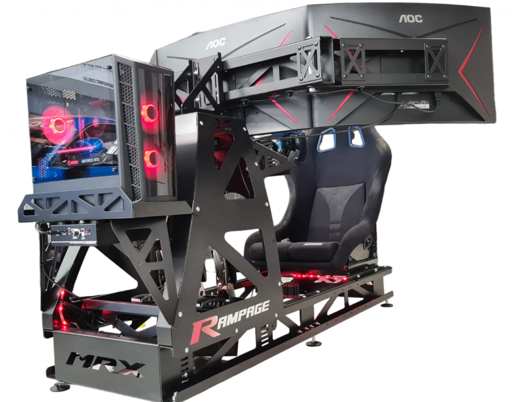Test Racing Simulator Rampage Race Products