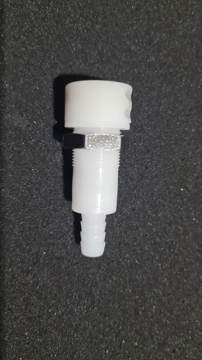 Individual drink and coolsuit dry break fittings. drink system fitting, quick connection