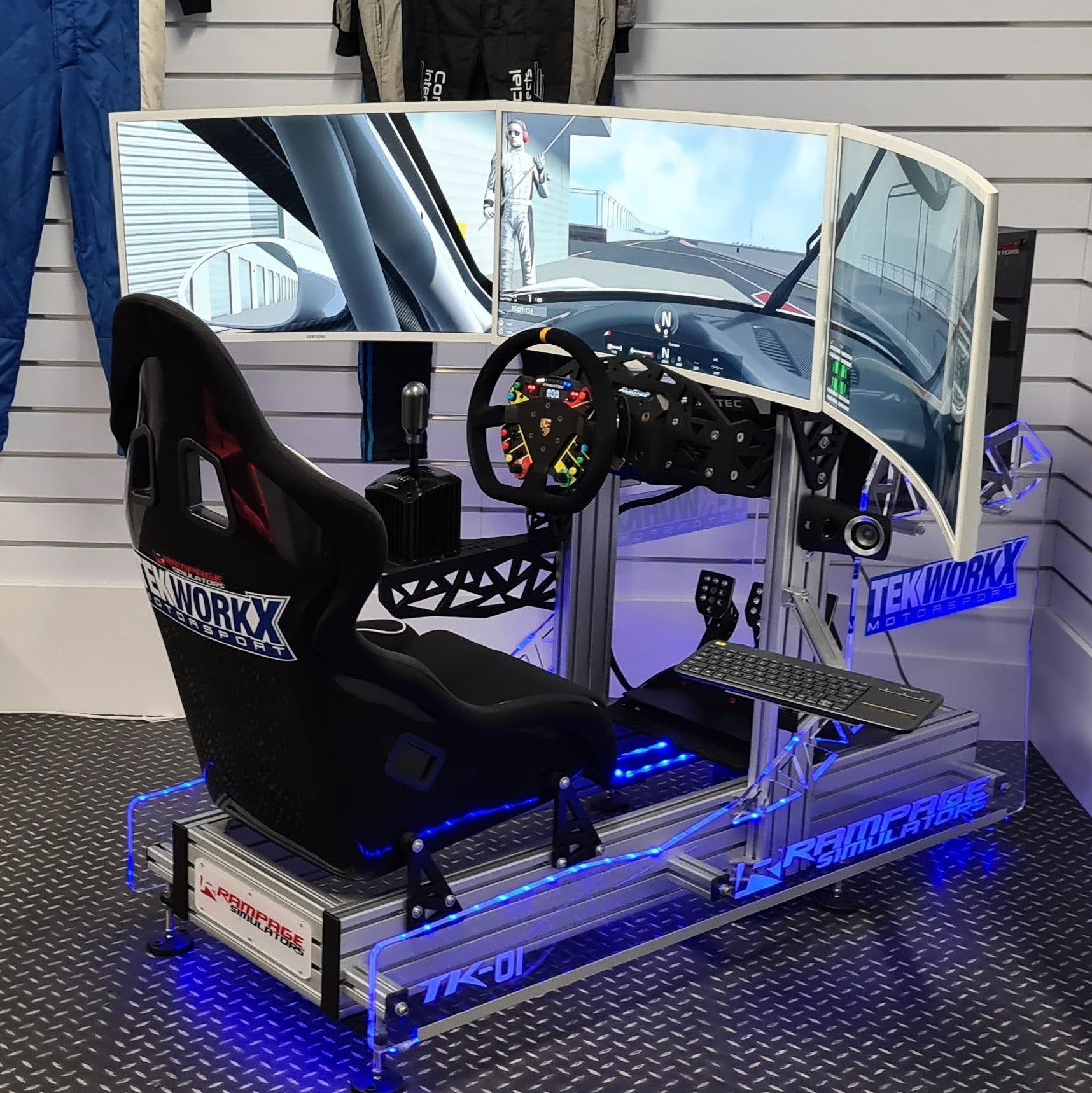 Racing Simulator Cockpit Rig Gaming Car Driving Racing Simulator